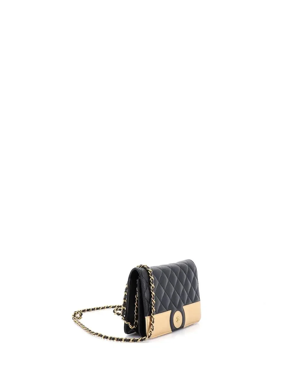 Chanel Bicolor Cocomark Wallet On Chain #300376C26B